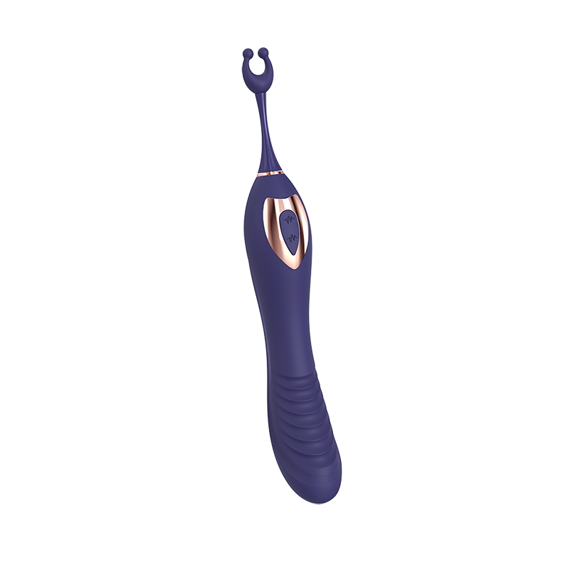 Love to Love - Ô Mega Clitoris + G-Spot Vibrator Indigo - Desireshop.nl