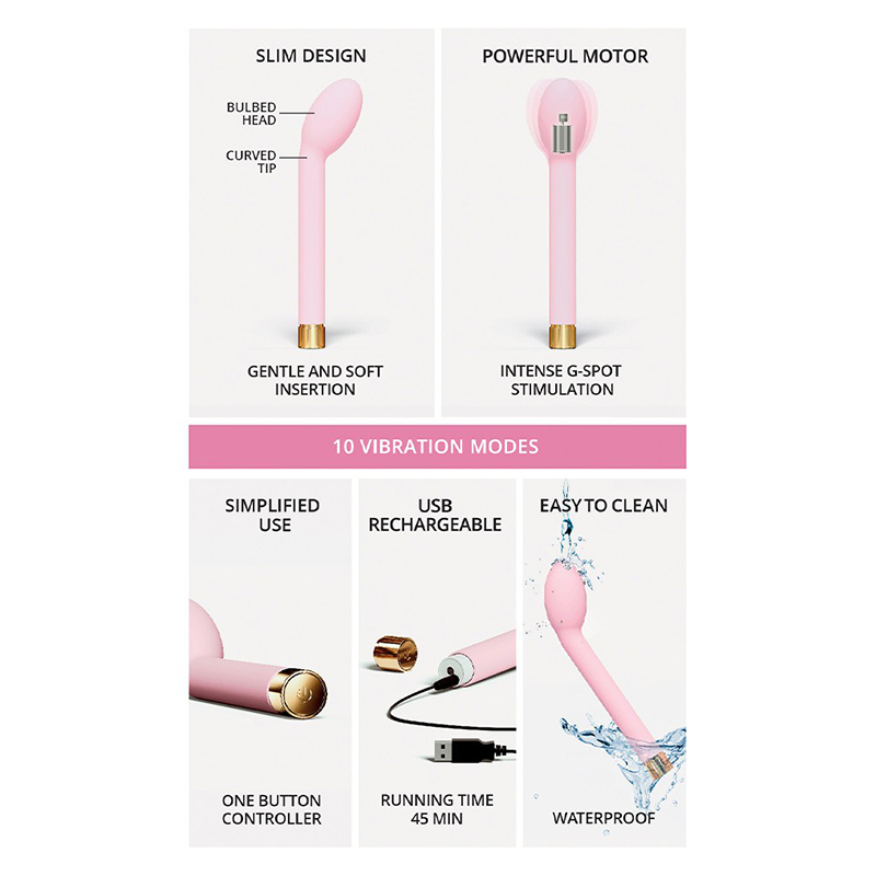 Love to Love - O.M.G. - G-Spot Vibrator - Roze - Afbeelding 2