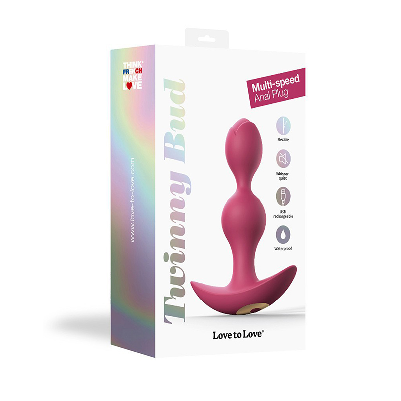 Love to Love – Twinny Bud Vibrerende buttplug - Afbeelding 3
