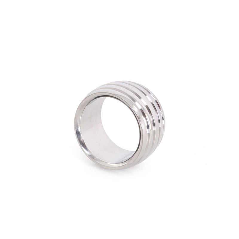 Fancy Steel Donut Cockring 35 mm - Desireshop.nl