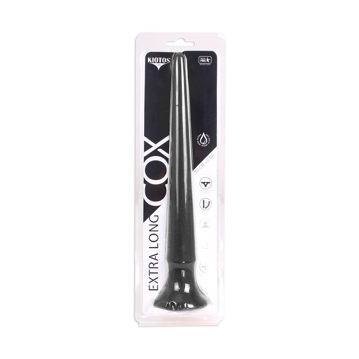 Kiotos COX Black 037 Extra Long 30 cm - Afbeelding 3