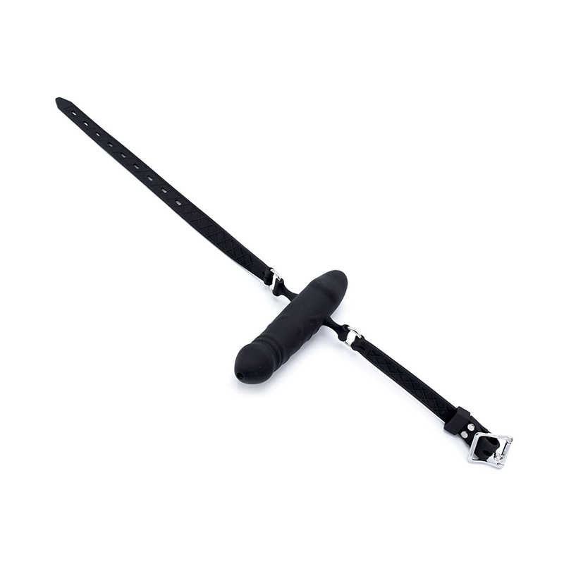 Silicone Double Penis Mouth Gag - Afbeelding 2