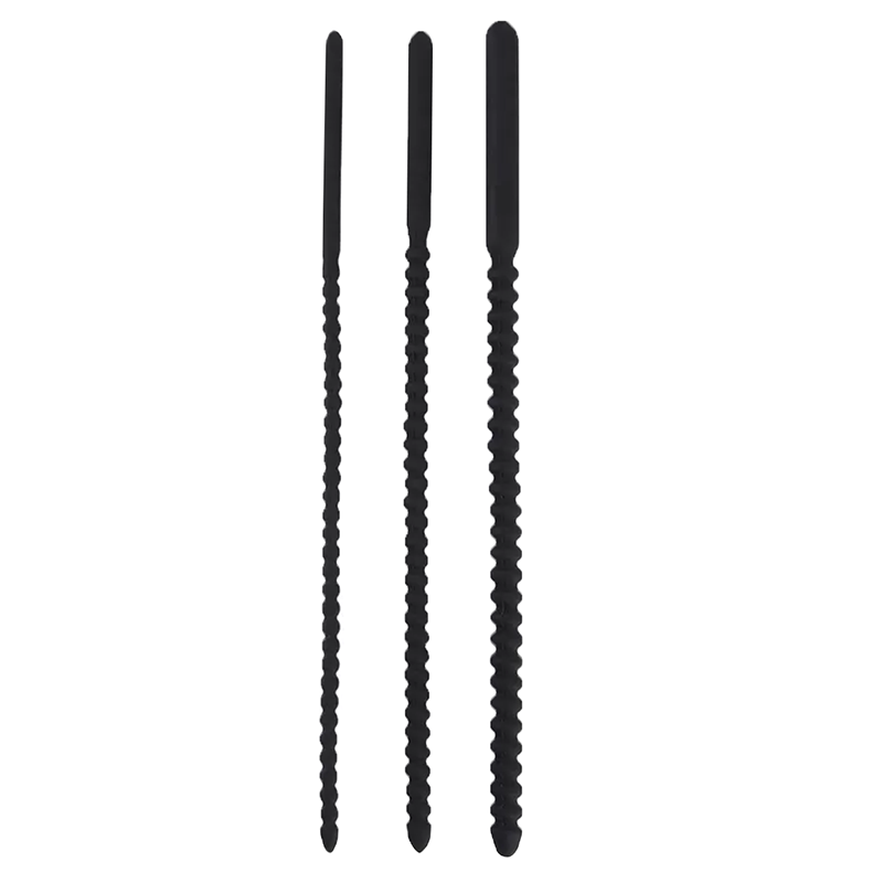 Threaded Silicone Urethral Sound Set - Desireshop.nl