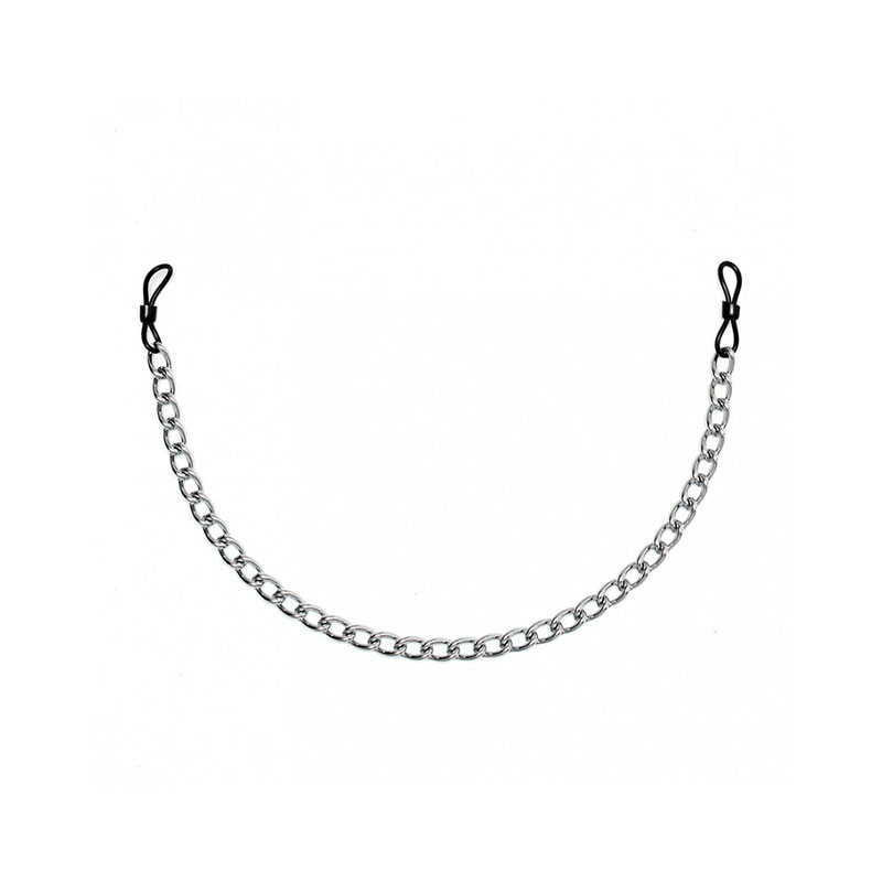 Rubber tepelklemmen met ketting - Desireshop.nl