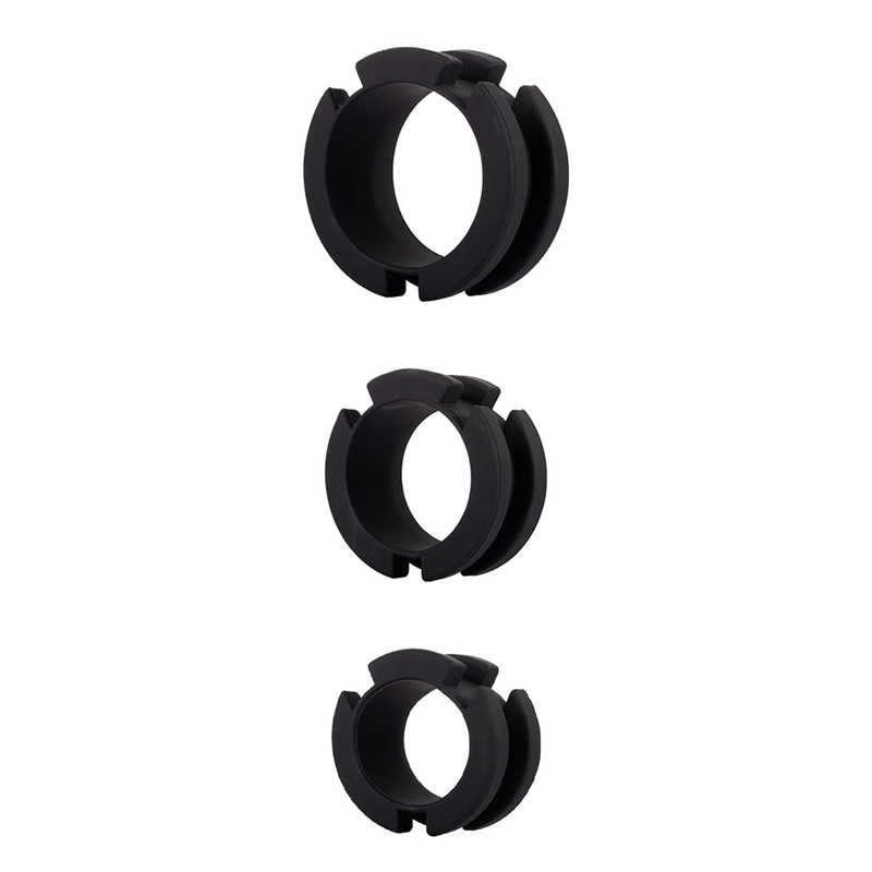 Rimba P-Cage - P-Cage PC05 Soft silicone Peniskooi Zwart - Afbeelding 8