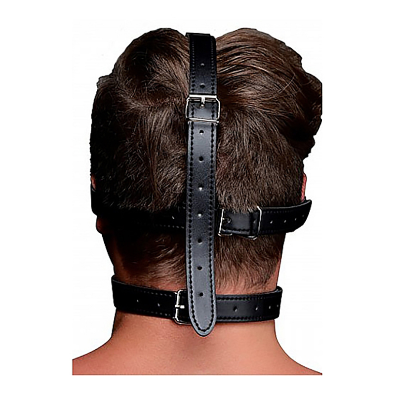 XR Brands – Blinddoek Harnas met Ball Gag - Afbeelding 3