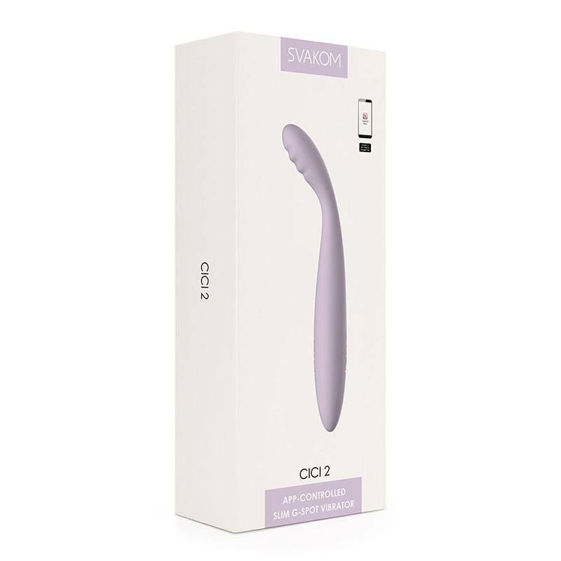 SVAKOM - Cici 2 - G-Spot Vibrator App controlled - Desireshop.nl