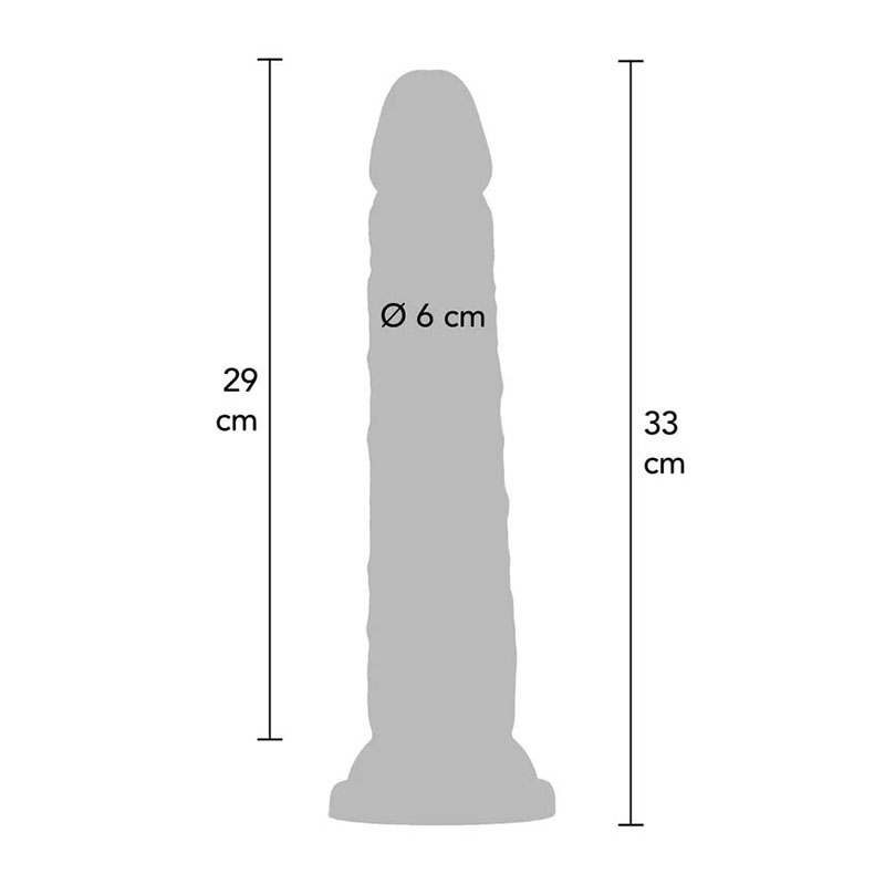 TOYJOY – Deluxe Dual Density Dong 33 CM - Desireshop.nl