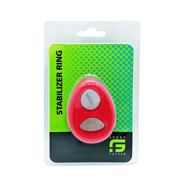 Sport Fucker Stabilizer Cock Ring Red - Desireshop.nl
