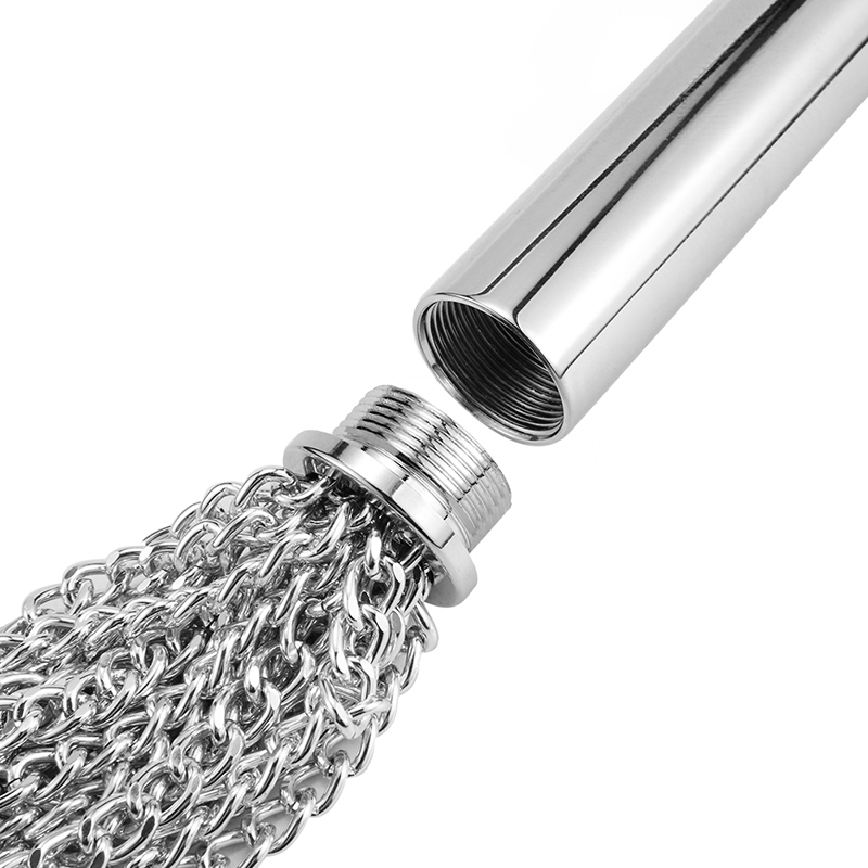 Kettingzweep met ingebouwde plug Gold - Afbeelding 4