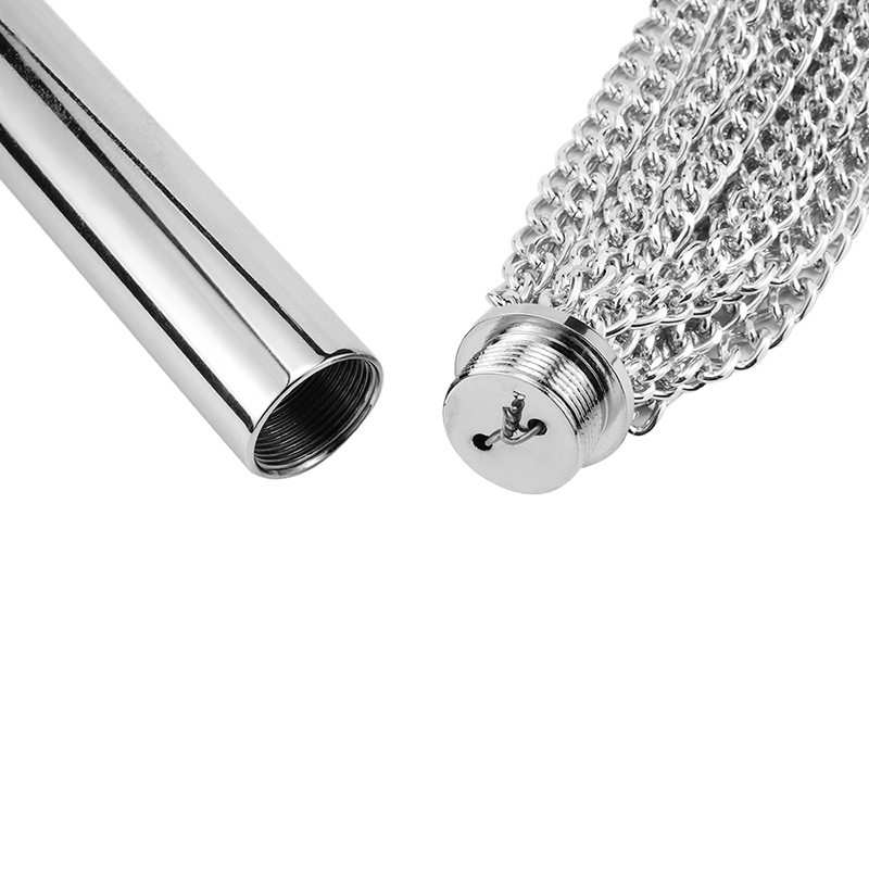 Kettingzweep met ingebouwde plug Gold - Afbeelding 3