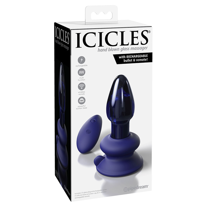 Icicles No 85 - Glazen buttplug - Desireshop.nl