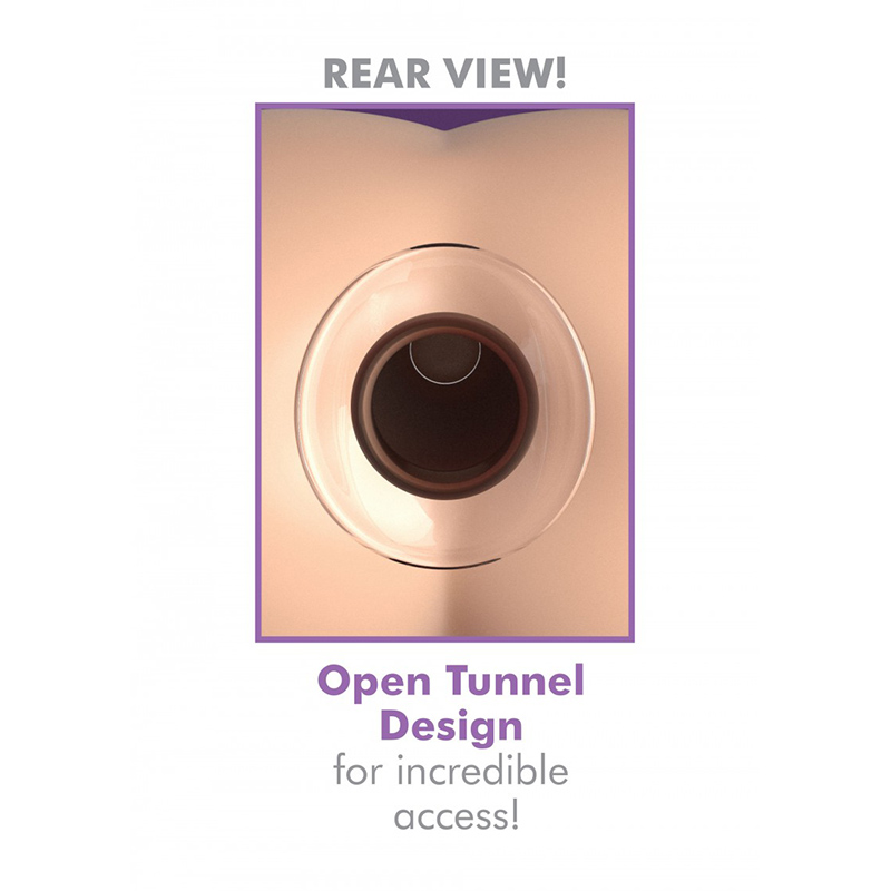 Large Anal Gaper open tunnel buttplug - Desireshop.nl