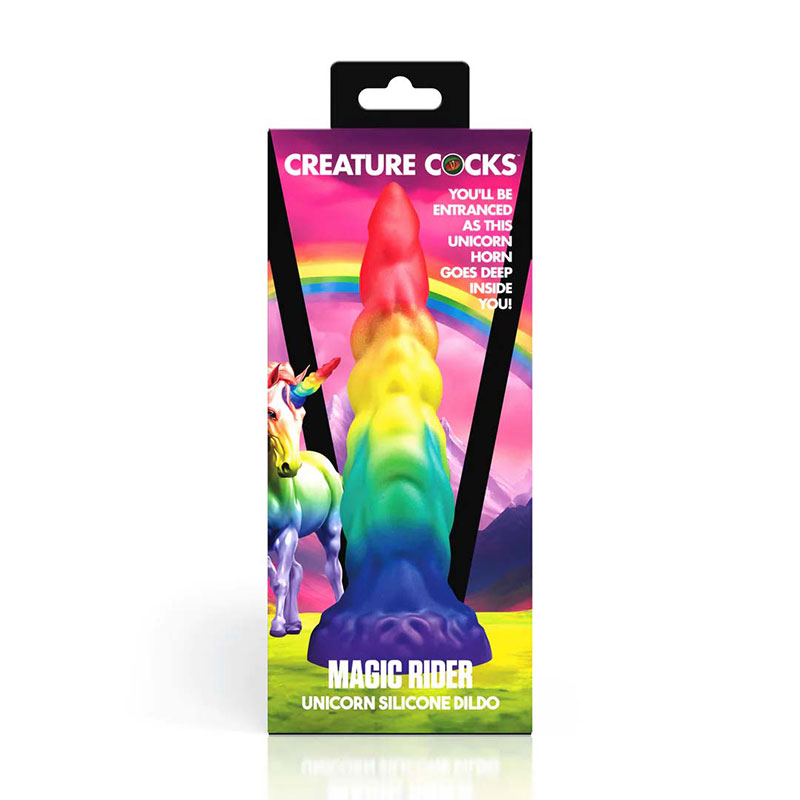 Magic Rider Unicorn Silicone Dildo - XR Brands - Desireshop.nl