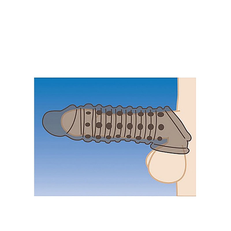 Penis verlengende Sleeve - Afbeelding 3